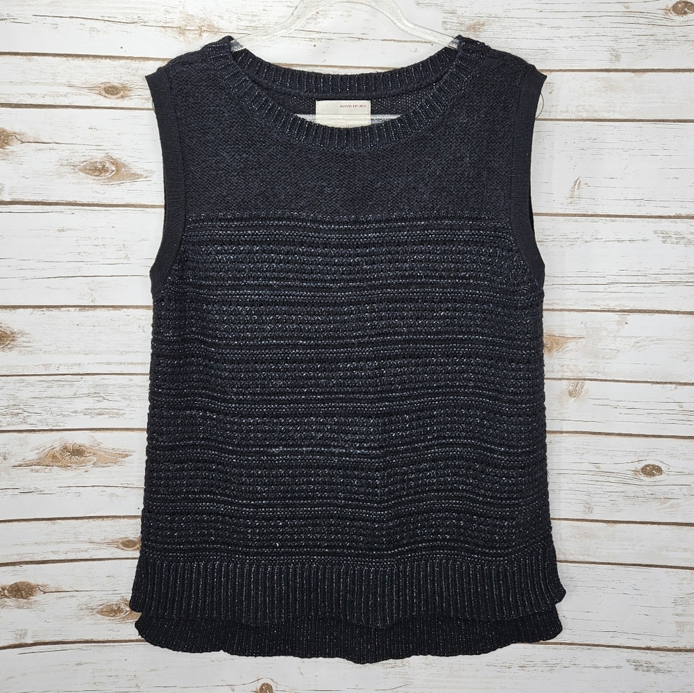 Banana Republic Heritage Collection Knit Sweater Vest Size XL